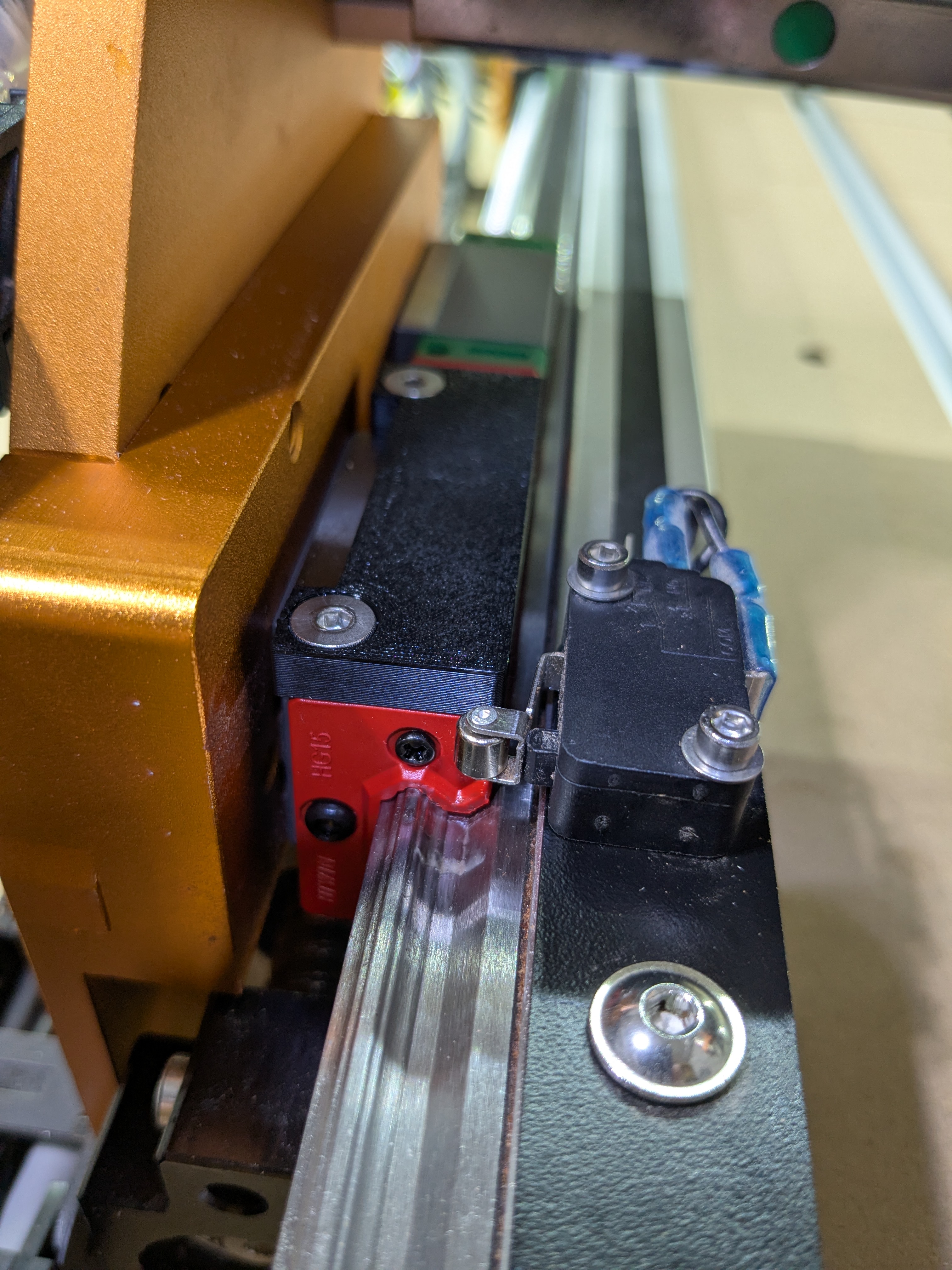 The riser extends the contact area