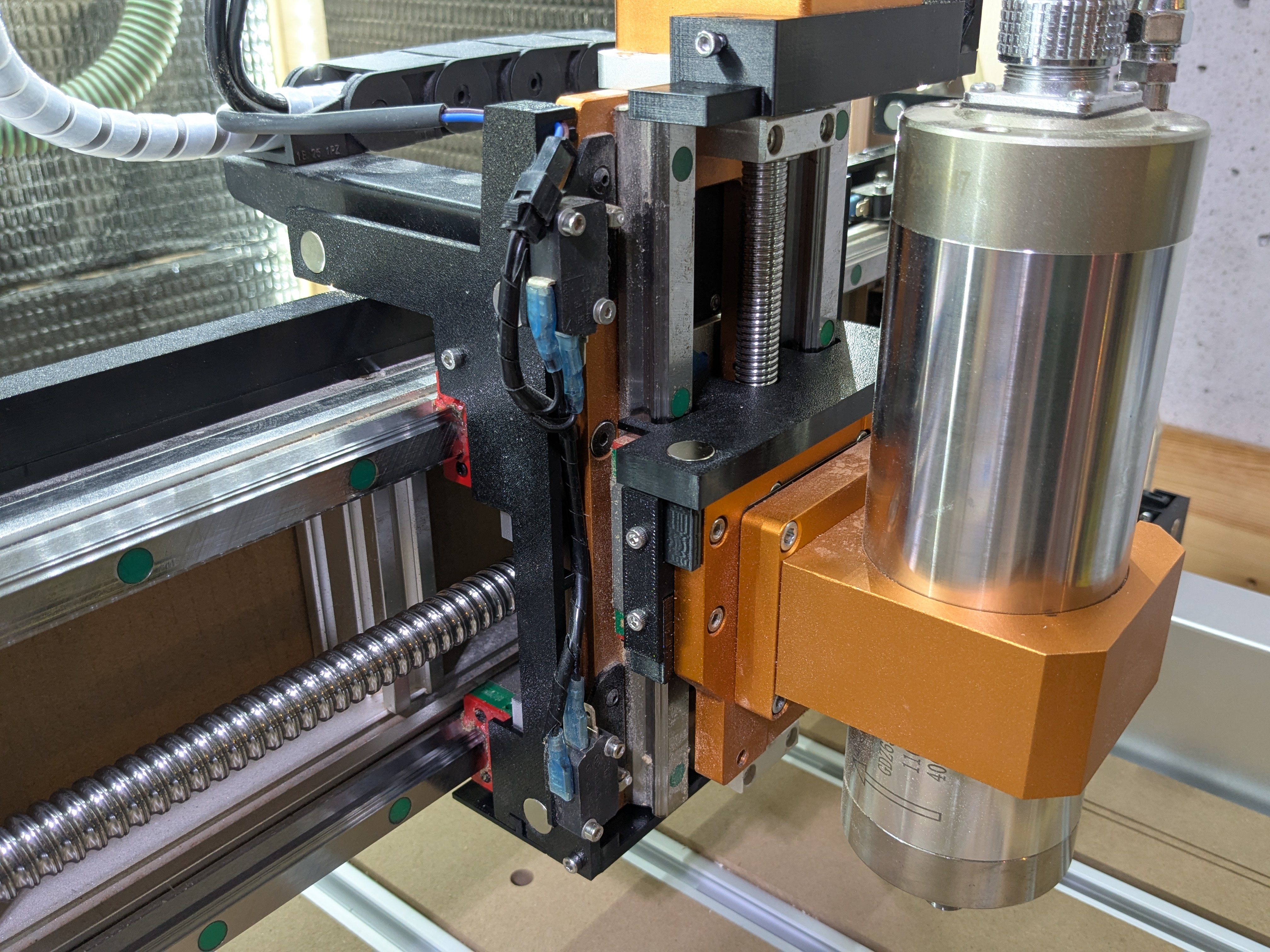 The Z axis assembly