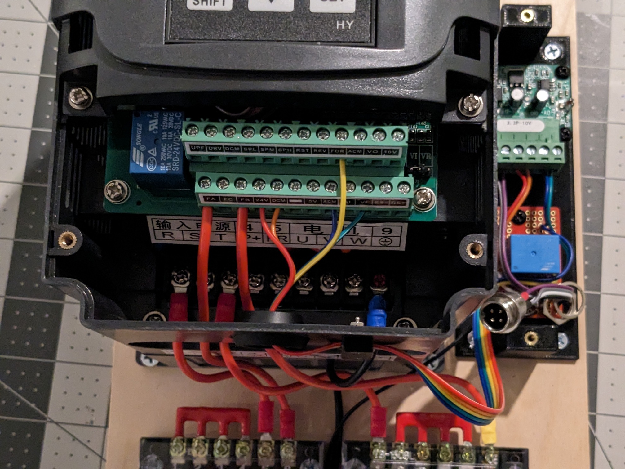 VFD wiring